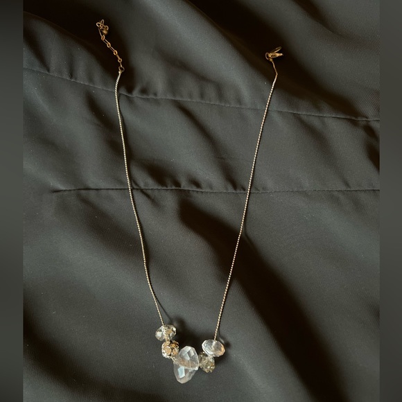 Necklace from express! Gently worn, neutral colors! Matches everything! - Picture 2 of 4